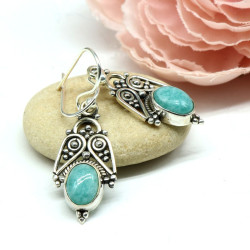 Boucles d'oreille pierre...