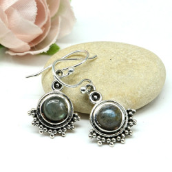 Boucles d'oreille argent...
