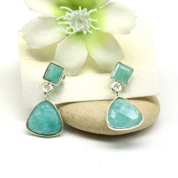 Boucles d'oreille pierre...