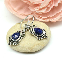 Boucles d'oreille argent et...