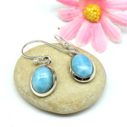 Boucles d'oreille argent et...