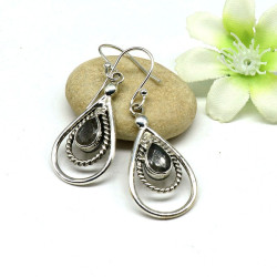Boucles d'oreille argent...