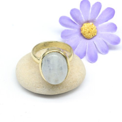 Bague pierre de lune en...