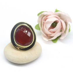 Bague dorée réglable...