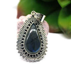 Pendentif labradorite...