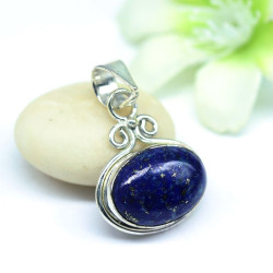 Pendentif argent pierre...