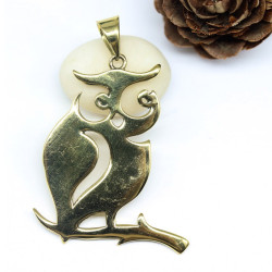 Pendentif chouette en...