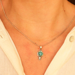 Petit pendentif argent...