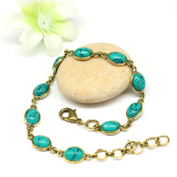 Bracelet laiton et...