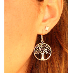 Boucles d'oreilles arbre de...