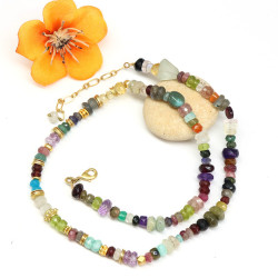 Collier pierres naturelles...