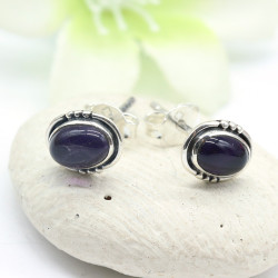 Puces d'oreille argent...