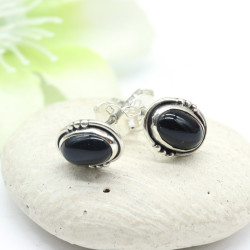 Puces d'oreille argent...
