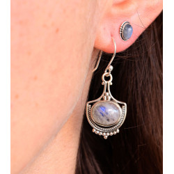 Boucles d'oreilles argent...