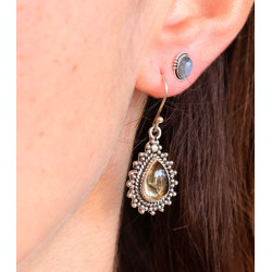 Boucles d'oreille pierre...