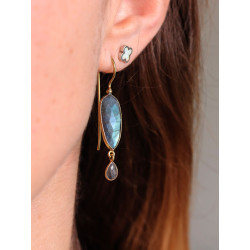 Boucles d'oreilles laiton...