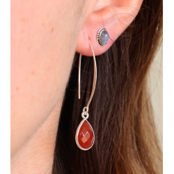 Boucles d'oreille argent...
