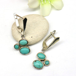 Boucles d'oreille argent 3...