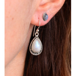 Boucles d'oreille pierre de...