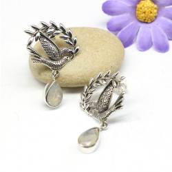 Boucles d'oreille colombe...