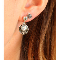 Boucles d'oreille argent...