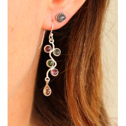 Boucles d'oreille argent...