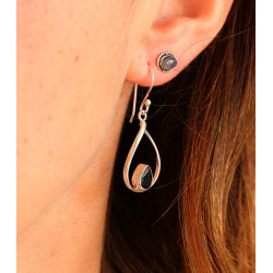 Boucles d'oreille pierre...