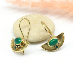 Boucles d'oreilles laiton...