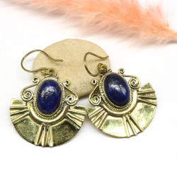 Boucles d'oreilles laiton...