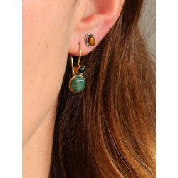 Boucles d'oreilles dorées 2...