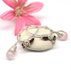 Boucles d'oreille argent...
