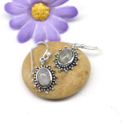 Boucles d'oreille pierre de...