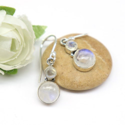 Boucles d'oreille argent 2...