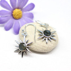 Boucles d'oreille soleil...