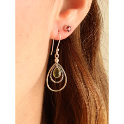 Boucles d'oreilles argent...