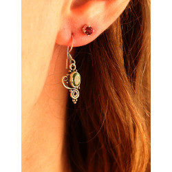 Boucles d'oreilles péridot...