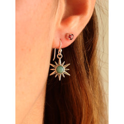 Boucle d'oreille soleil...