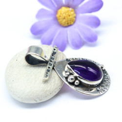 Pendentif argent ethnique...