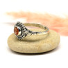 Bague argent pierre de soleil