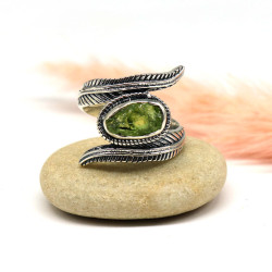 Bague argent ethnique et...