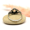 Bague argent indienne pierre opale