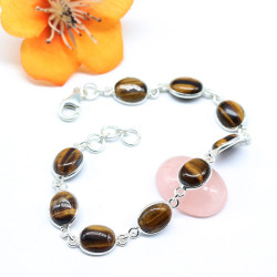Bracelet argent pierres...