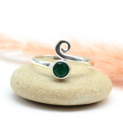 Bague argent fine pierre...