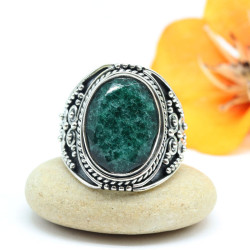 Bague émeraude indienne en...