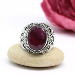 Bague ethnique argent...