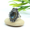 Bague labradorite en argent
