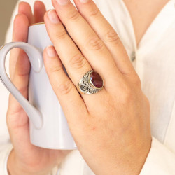 Bague argent ethnique...