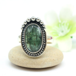 Bague ethnique pierre...