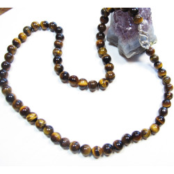 collier oeil de tigre...
