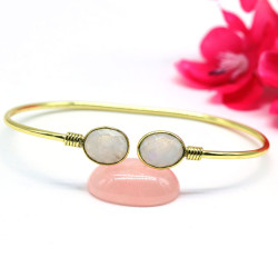 Bracelet jonc fin en laiton...